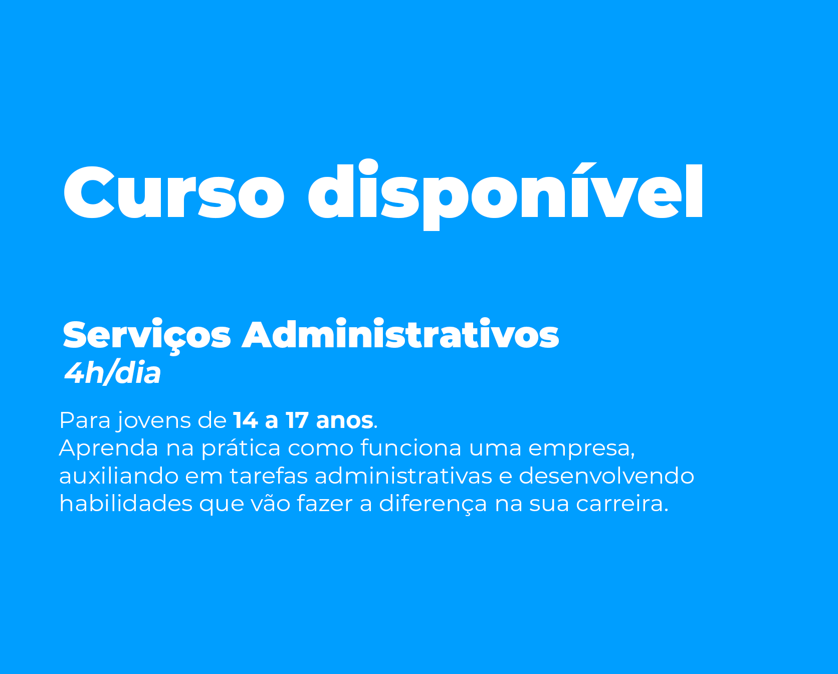 Banner Esquerdo Jovem Aprendiz Apenas ADM